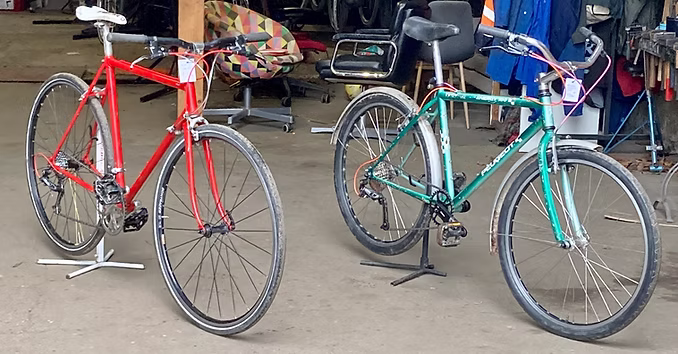 Vélo remis en état