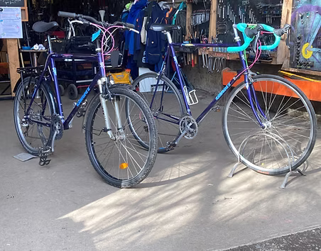 Vélo remis en état